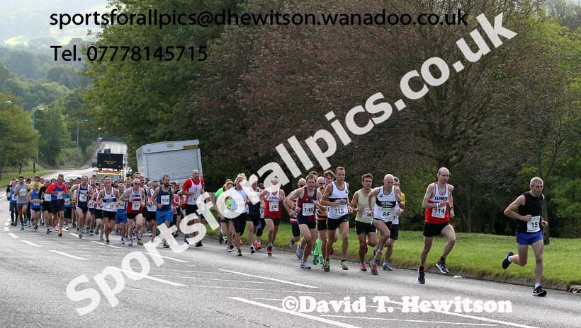 Start of the Prudhoe Miners Run. Photo: David T. Hewitson/Sports for All Pics